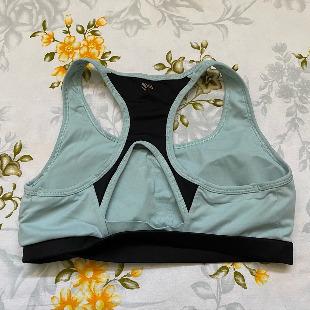 Light Blue Size M Racerback Bra - Picture 4 of 7